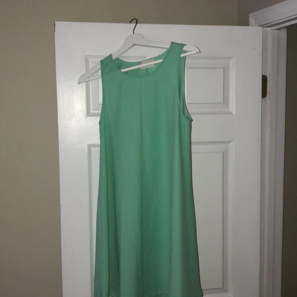 Teal dress